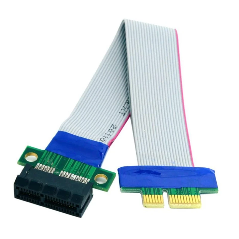2Pcs PCI-E Express 1X To 1X Riser Card Flexible Flat PCI Express 1 To 1X Adapter PCI-E Extender Cable
2Pcs PCI-E Express 1X To 1X Riser Card Flexible Flat PCI Express 1 To 1X Adapter PCI-E Extender Cable
