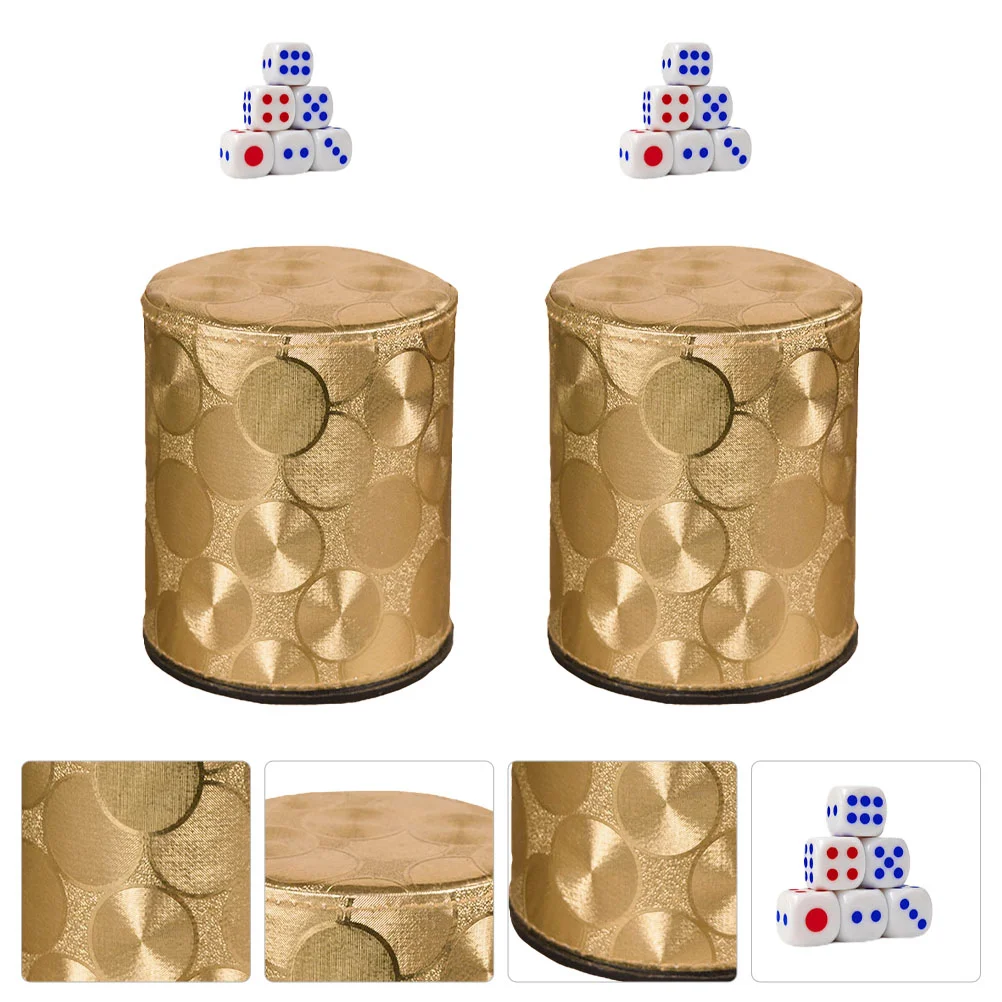 2 набора, портативный брикет, Матовый Кубок для игральных костей, развлекательные игровые принадлежности
2 набора, портативный брикет, Матовый Кубок для игральных костей, развлекательные игровые принадлежности