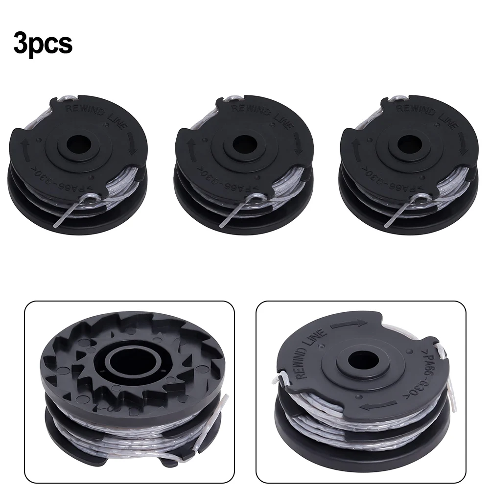 3pcs/set Line Spools For Greenworks Lawn Trimmers G40LT/ G40LTK2/ G40LTK2x / 2101507 Strimmer Trimmer Garden Power Tool Parts
3pcs/set Line Spools For Greenworks Lawn Trimmers G40LT/ G40LTK2/ G40LTK2x / 2101507 Strimmer Trimmer Garden Power Tool Parts