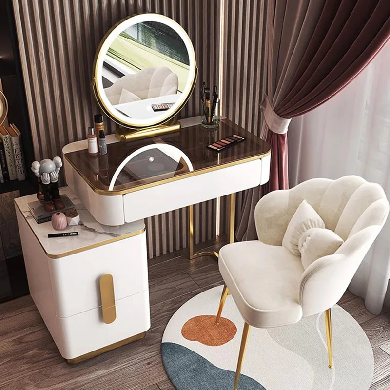 Multifunction Corner Mirror Dressing Table Laden Luxury Large Bedroom Cabinet White Coiffeuses De Chambre Bedrooms Furniture
Multifunction Corner Mirror Dressing Table Laden Luxury Large Bedroom Cabinet White Coiffeuses De Chambre Bedrooms Furniture
