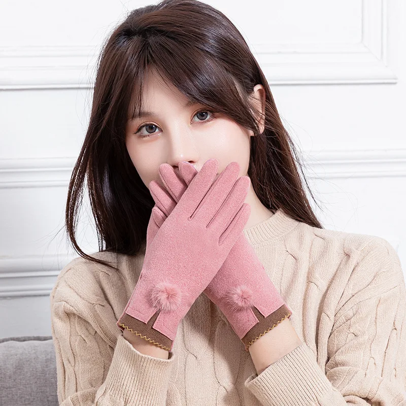 Autumn Winter Gloves Women Female Short Wrist Mittens Thin Section Soft Windproof Warm Touch Screen Full Finger Driving Outdoor
Autumn Winter Gloves Women Female Short Wrist Mittens Thin Section Soft Windproof Warm Touch Screen Full Finger Driving Outdoor