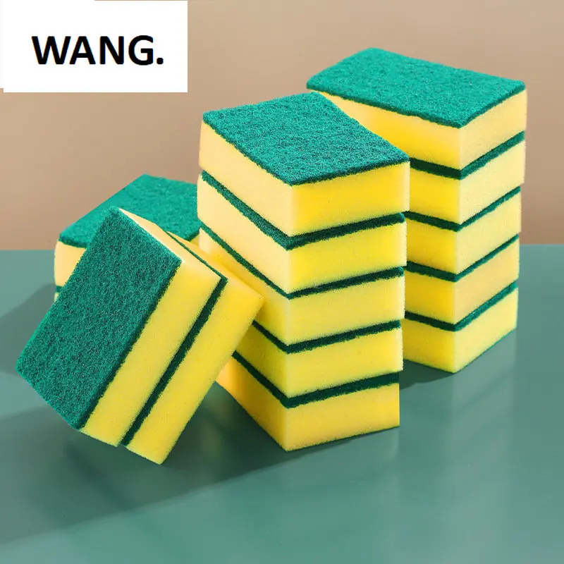 Double sided cleaning sponge, household cleaning brush, pot, dishwashing cloth, and cleaning cloth
Double sided cleaning sponge, household cleaning brush, pot, dishwashing cloth, and cleaning cloth