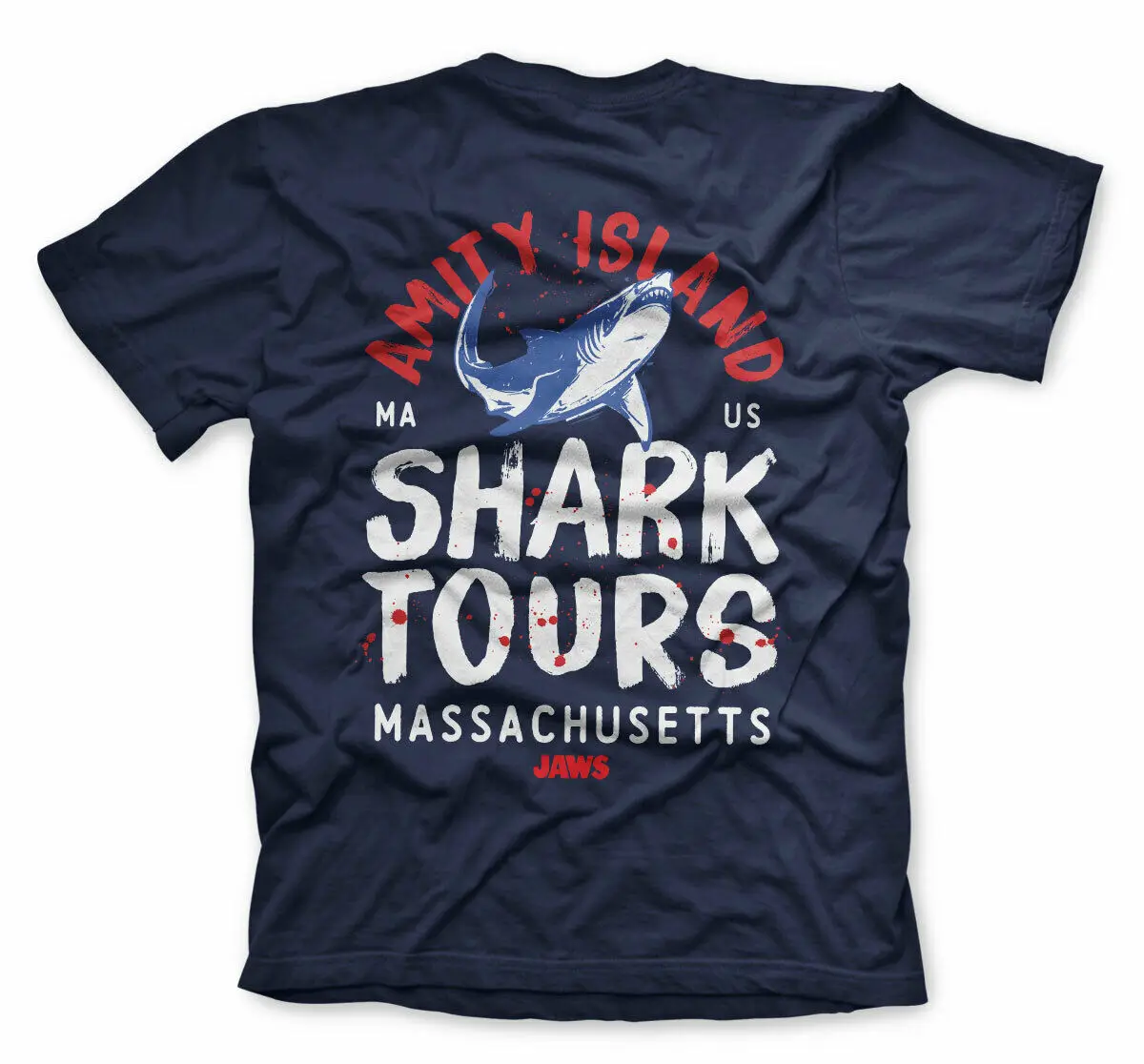 Licensed Jaws - Amity Island Shark Tours Mens T-Shirt S-3XL
Licensed Jaws - Amity Island Shark Tours Mens T-Shirt S-3XL