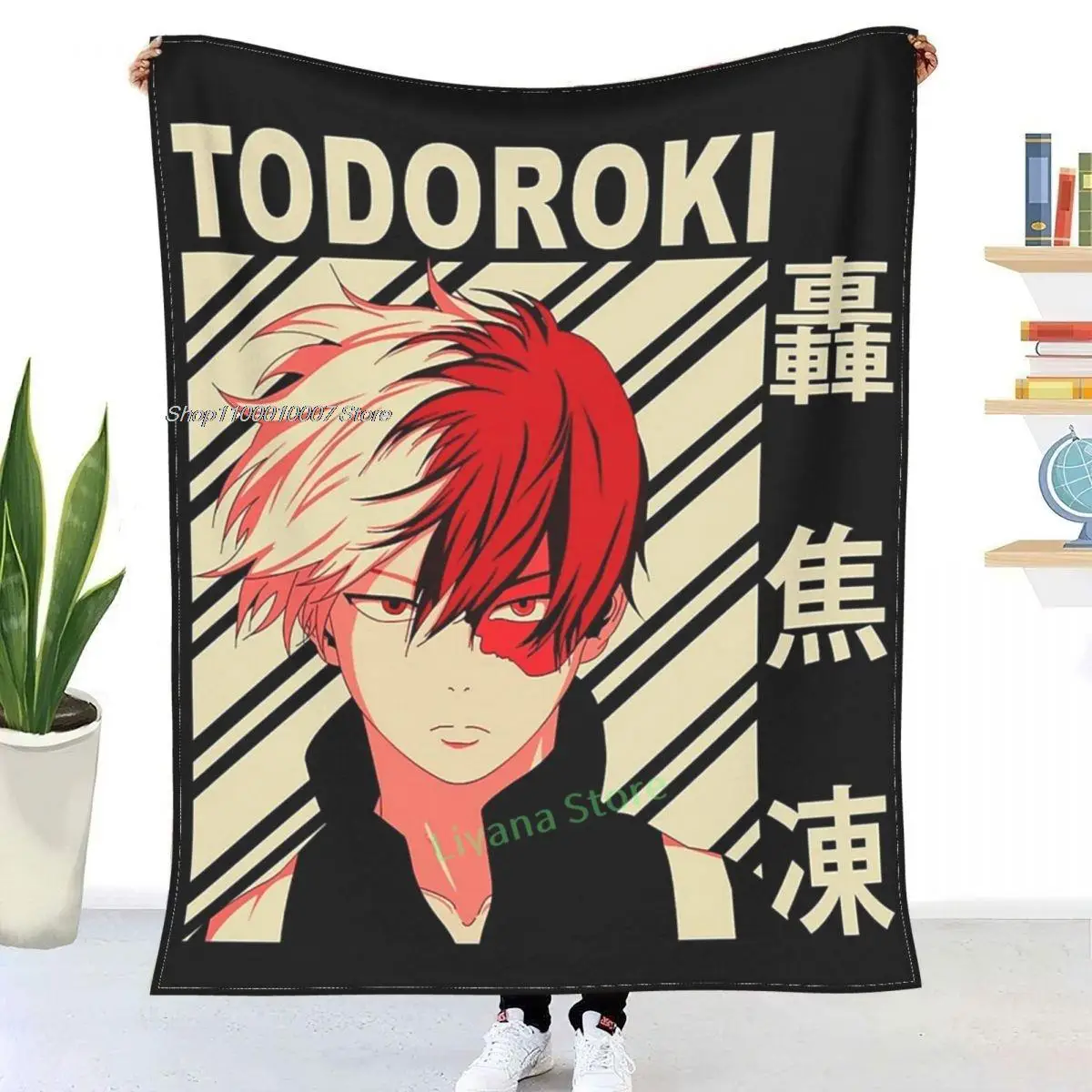 Shoto Todoroki - Vintage Art Throw Blanket 3D printed sofa bedroom decorative blanket children adult Christmas gift
Shoto Todoroki - Vintage Art Throw Blanket 3D printed sofa bedroom decorative blanket children adult Christmas gift