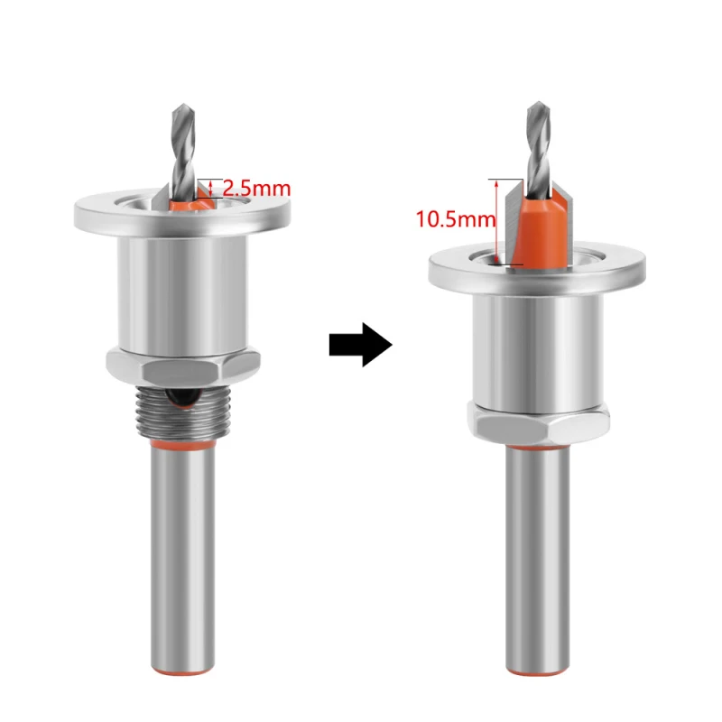 Milling Cutter Screw Drill Bit 2.8/3.0/3.2/3.5/4.0mm 8/10mm Hole 8mm Shank HSS Countersink Drill Bit Woodworking Router Bit Set
Milling Cutter Screw Drill Bit 2.8/3.0/3.2/3.5/4.0mm 8/10mm Hole 8mm Shank HSS Countersink Drill Bit Woodworking Router Bit Set