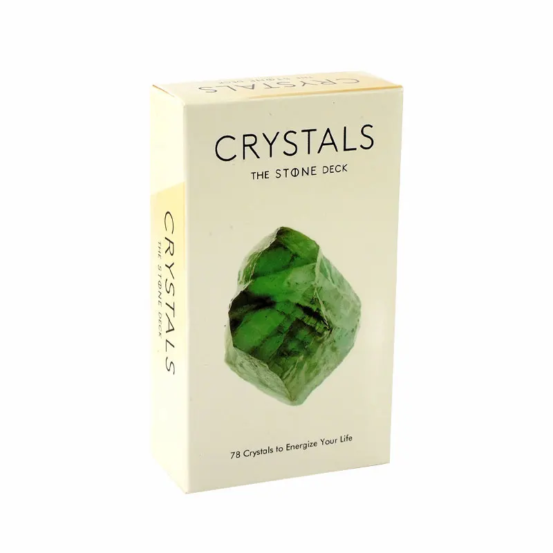 New Card Stone Crystals Tarot Card Fate Divination Family Party Paper Cards Game Tarot And A Variety Of Tarot Options 
New Card Stone Crystals Tarot Card Fate Divination Family Party Paper Cards Game Tarot And A Variety Of Tarot Options
