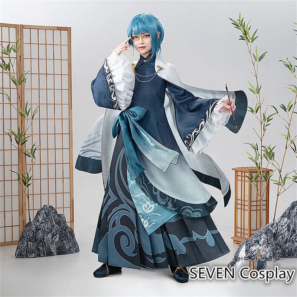 SEVEN Cosplay Presale Genshin Impact Five Kasen Xingqiu Cosplay Costume Woman Dress Costumes
SEVEN Cosplay Presale Genshin Impact Five Kasen Xingqiu Cosplay Costume Woman Dress Costumes