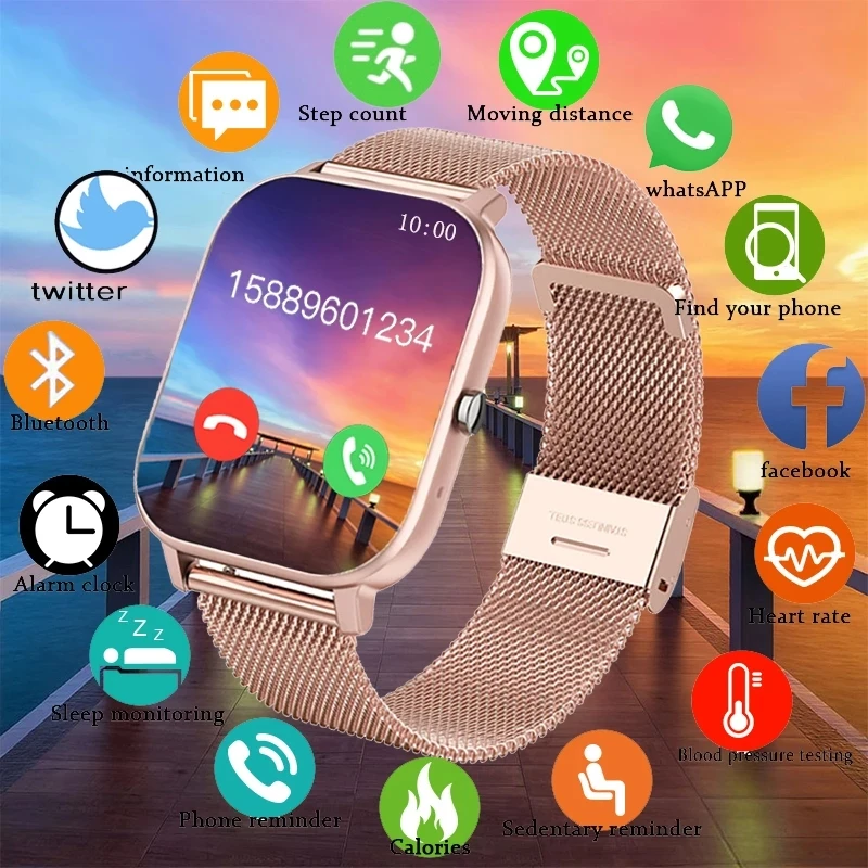 2022 New Men Smart Watch Women 1.69" Full Touch Bluetooth Call Fitness Tracker Heart Rate Monitor Blood Pressure Smart Brac
2022 New Men Smart Watch Women 1.69" Full Touch Bluetooth Call Fitness Tracker Heart Rate Monitor Blood Pressure Smart Brac