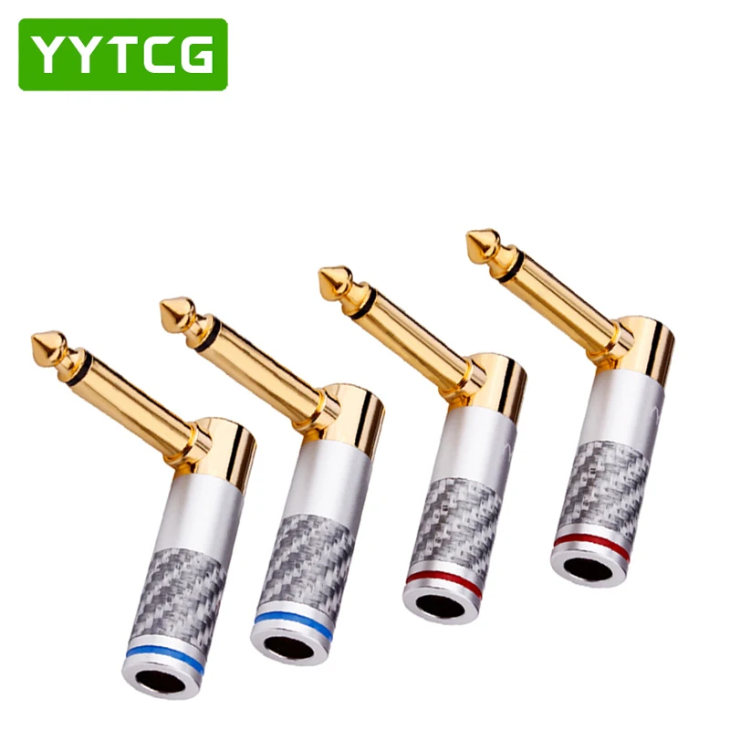 YYTCG 6.35mm Mono Plug For Mixer Microphone Guitar Speaker Connectors 90 Degree Audio Adapter 6.5 mm Connector Solder Male
YYTCG 6.35mm Mono Plug For Mixer Microphone Guitar Speaker Connectors 90 Degree Audio Adapter 6.5 mm Connector Solder Male