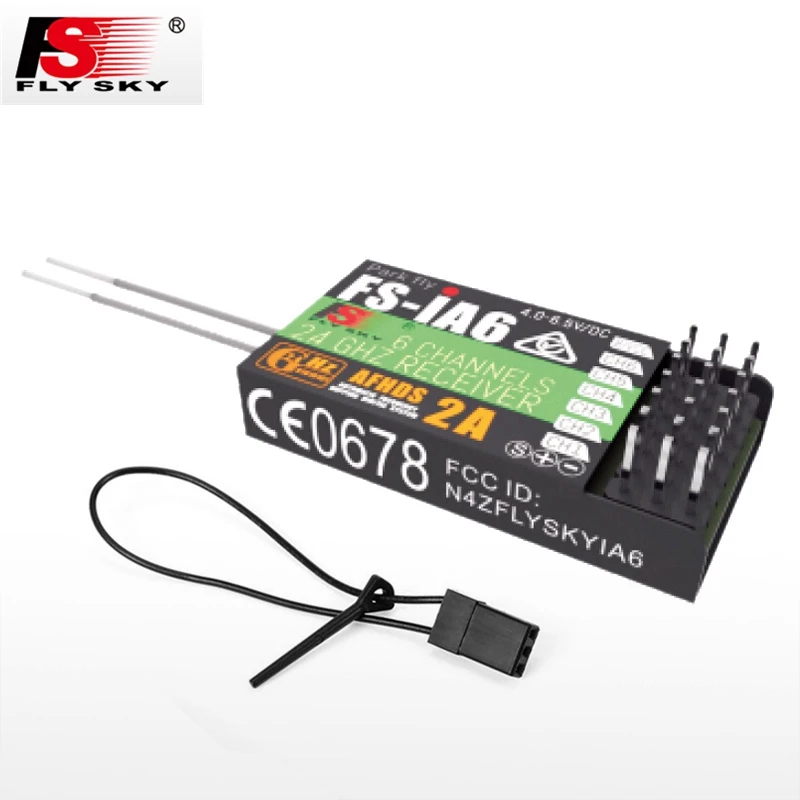 FlySky FS-iA6 2,4G 6CH AFHDS приемник FS-i10 FS-i6 передатчик приемник модуль для радиоуправляемой игрушки с дистанционным управлением
FlySky FS-iA6 2,4G 6CH AFHDS приемник FS-i10 FS-i6 передатчик приемник модуль для радиоуправляемой игрушки с дистанционным управлением
