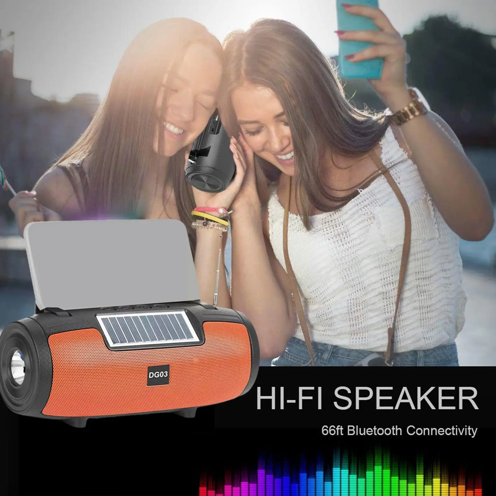 Solar Power Bank Speaker Portable Bluetooth Column Caixa Wireless De Loudspeaker Box Outdoor Boombox Music Stereo Waterproo E7o4
Solar Power Bank Speaker Portable Bluetooth Column Caixa Wireless De Loudspeaker Box Outdoor Boombox Music Stereo Waterproo E7o4