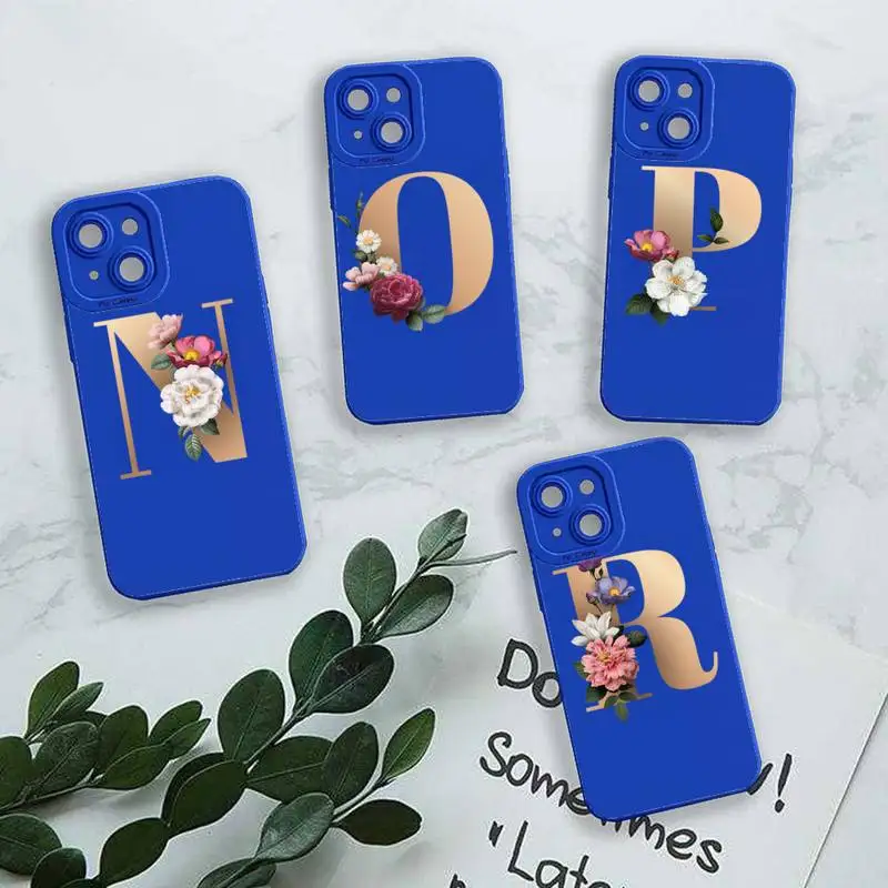 Flowers English alphabet Phone Case For iPhone 13 12 11 Pro MAX Mini X XS XR 7 8 Plus Camera Lens Liquid Silicone Klein Blue
Flowers English alphabet Phone Case For iPhone 13 12 11 Pro MAX Mini X XS XR 7 8 Plus Camera Lens Liquid Silicone Klein Blue