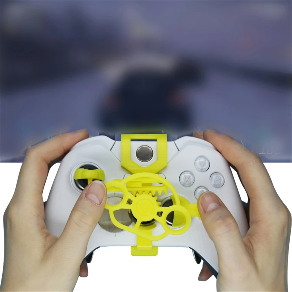 Racing Games Mini Steering 3D printing Wheel Auxiliary Controller Game Joystick Simulator Gamepad For Xboxone/X/S/Elite 
Racing Games Mini Steering 3D printing Wheel Auxiliary Controller Game Joystick Simulator Gamepad For Xboxone/X/S/Elite