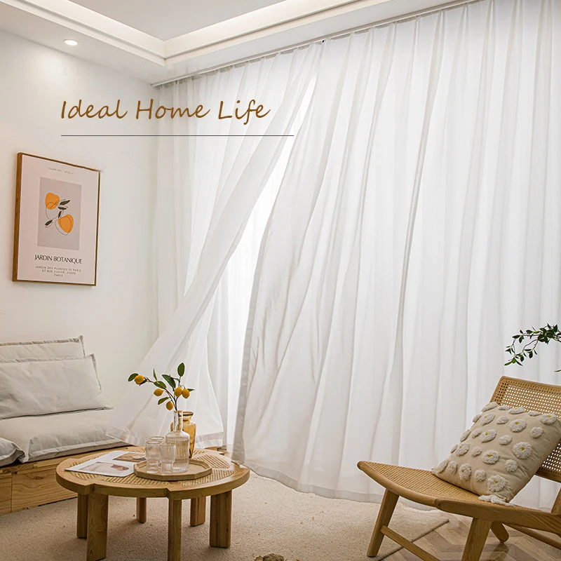 BILEEHOME White Stripe Modern Luxurious Tulle Curtains for Living Room Bedroom Decor Sheer Voile for Kitchen Window Treatments
BILEEHOME White Stripe Modern Luxurious Tulle Curtains for Living Room Bedroom Decor Sheer Voile for Kitchen Window Treatments