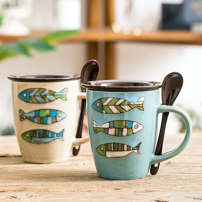 Vintage Coffee Mug Unique Japanese Retro Style Ceramic Cups 350ml Kiln Change Clay Breakfast Cup Creative Gift for Friends
Vintage Coffee Mug Unique Japanese Retro Style Ceramic Cups 350ml Kiln Change Clay Breakfast Cup Creative Gift for Friends