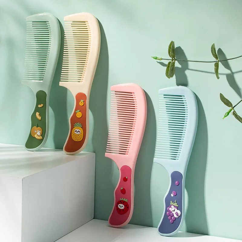 1pc New Cute Cartoon Handle Hairdressing Comb Anti-static Candy Color High-quality Hair Comb for Girls Women Kids Hair Comb
1pc New Cute Cartoon Handle Hairdressing Comb Anti-static Candy Color High-quality Hair Comb for Girls Women Kids Hair Comb
