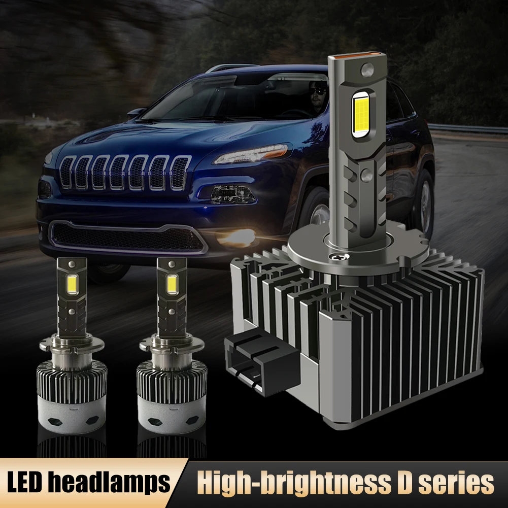 2Pcs Car LED Bulb D3S Headlight Bulb HID D1S D2S D4S 12500LM 110W Double Sided 6000K White Plug and Play IP67 Waterproof Lamp
2Pcs Car LED Bulb D3S Headlight Bulb HID D1S D2S D4S 12500LM 110W Double Sided 6000K White Plug and Play IP67 Waterproof Lamp