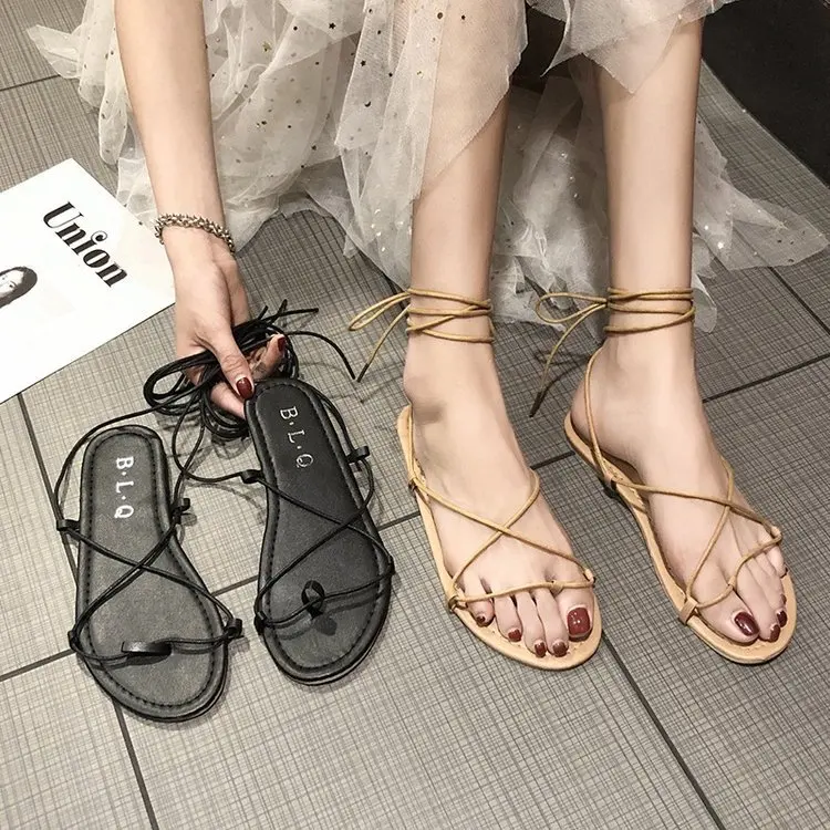 2020 New Women Cross Strap Fashion Wild Beach Shoes Outdoor Trend Women's Summer Still Flat Sandals Slippers Work
2020 New Women Cross Strap Fashion Wild Beach Shoes Outdoor Trend Women's Summer Still Flat Sandals Slippers Work
