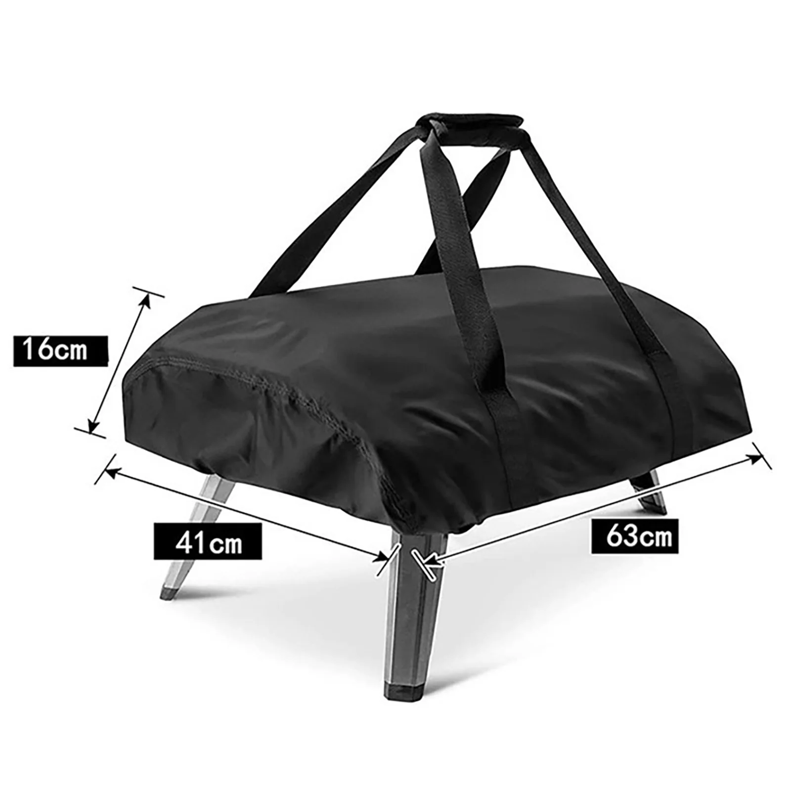Outdoor Tool Protective Cover 210D Oxford Cloth 63*41*16cm Black Easy To Clean Storage Pizza Oven Cover Waterproof
Outdoor Tool Protective Cover 210D Oxford Cloth 63*41*16cm Black Easy To Clean Storage Pizza Oven Cover Waterproof