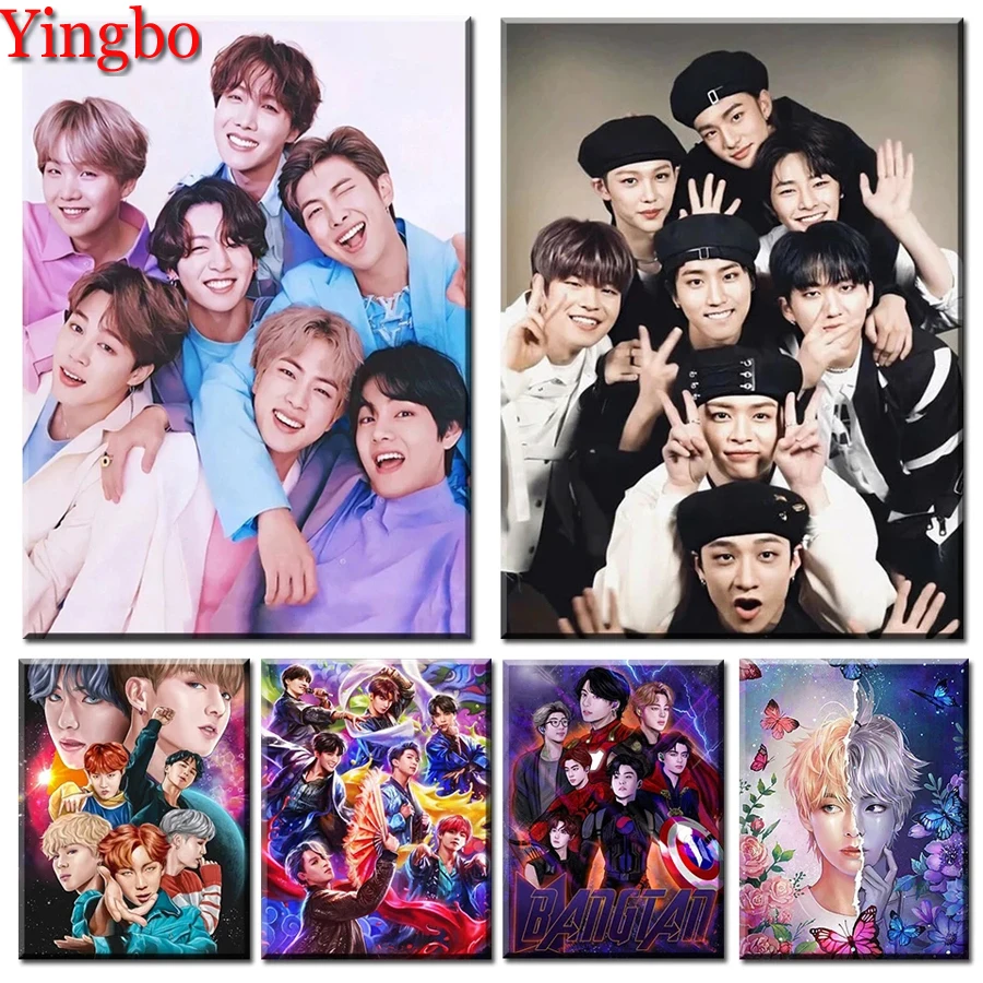 Diamond Embroidery Kpop Stray Kids 5D Diamond Painting Art Cross Stitch Complete Kit Rhinestone Pictures Boy Fan Gift
Diamond Embroidery Kpop Stray Kids 5D Diamond Painting Art Cross Stitch Complete Kit Rhinestone Pictures Boy Fan Gift
