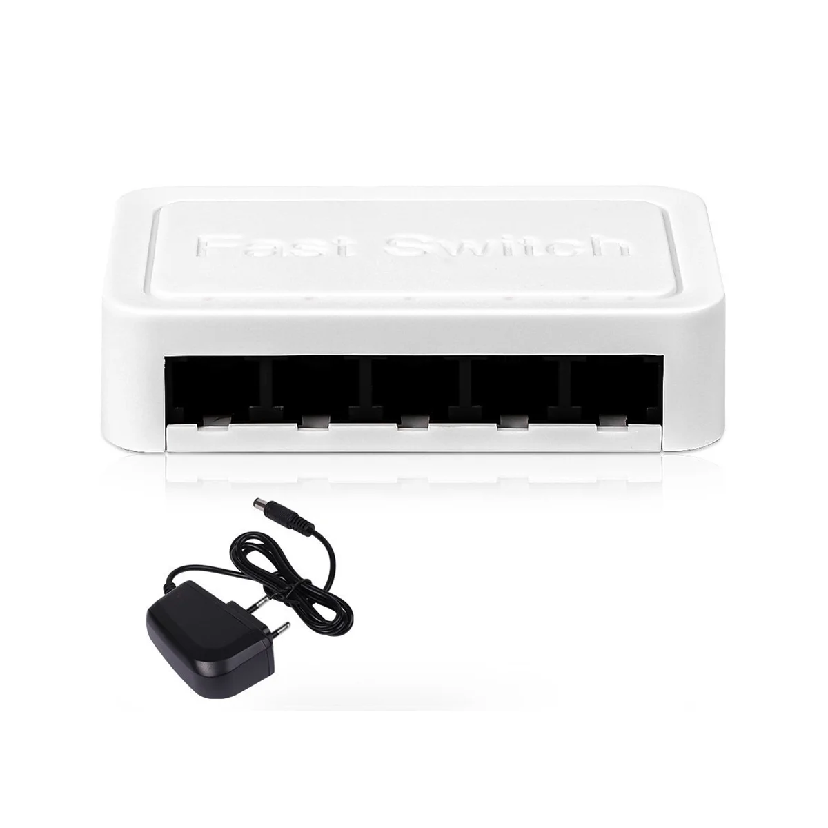 Сетевой коммутатор с 5 портами, 10/100 Мбит/с
Сетевой коммутатор с 5 портами, 10/100 Мбит/с