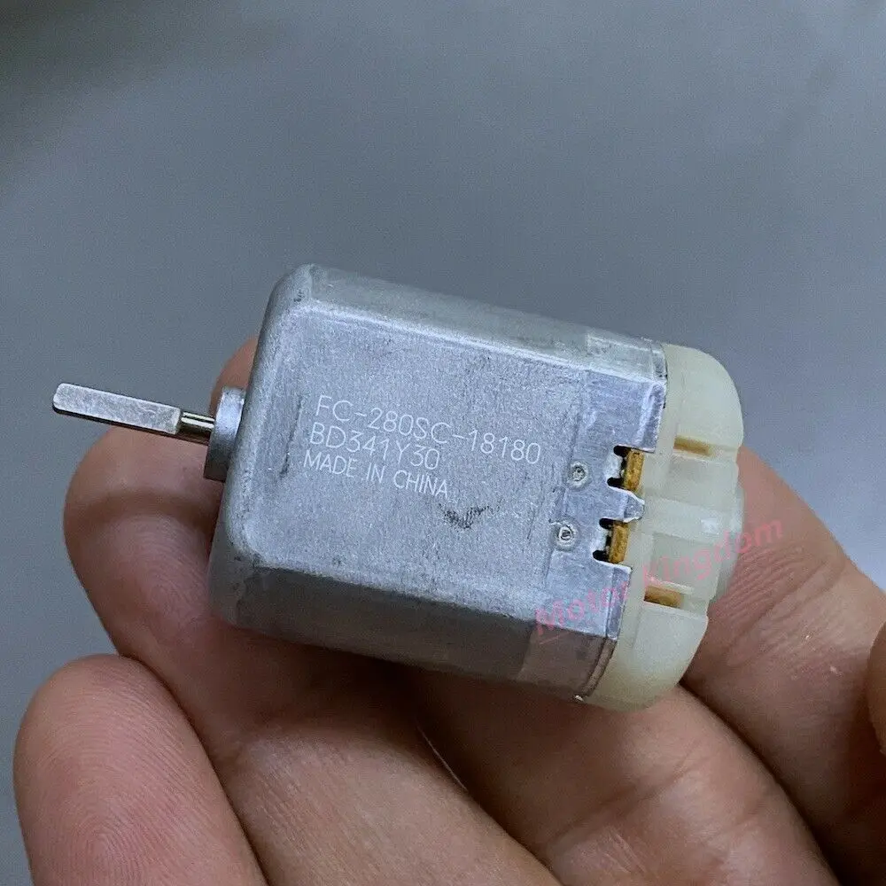 24mm Mini Mabuchi FC-280SC-18180 Motor DC 12V Micro Electric Car Door Steering Lock Actuator Rearview Mirror Motor D-Flat Shaft
24mm Mini Mabuchi FC-280SC-18180 Motor DC 12V Micro Electric Car Door Steering Lock Actuator Rearview Mirror Motor D-Flat Shaft
