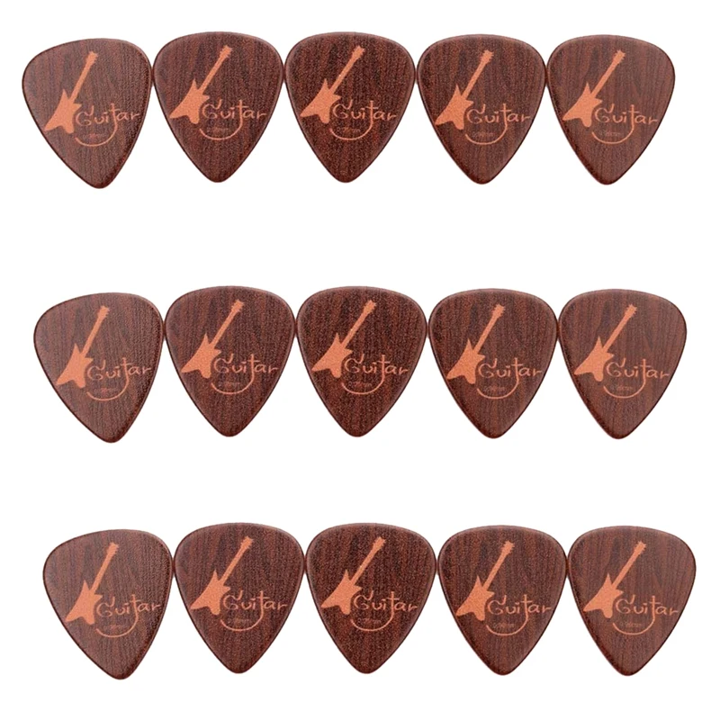 15Pcs Wood Grain Guitar Picks Retro Picks for Acoustic and Electric Guitar, Ukulele, Mandolin and Banjo
15Pcs Wood Grain Guitar Picks Retro Picks for Acoustic and Electric Guitar, Ukulele, Mandolin and Banjo