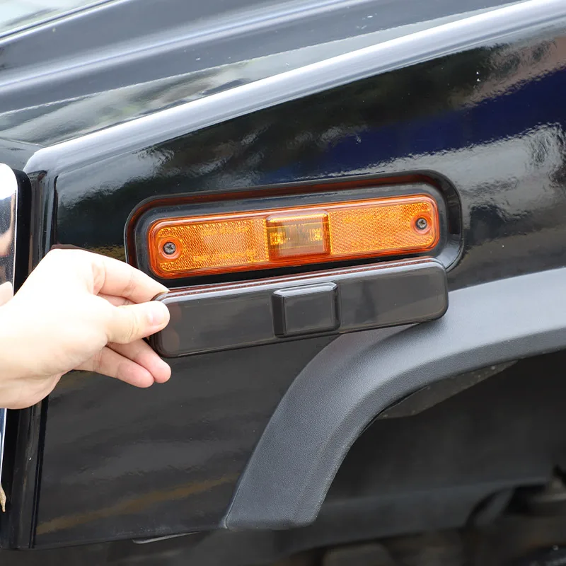 4pcs New For Hummer H2 2003-2009 ABS Black Car Side Turn Signal Guard Cover Decorative Sticker Car Accessories
4pcs New For Hummer H2 2003-2009 ABS Black Car Side Turn Signal Guard Cover Decorative Sticker Car Accessories