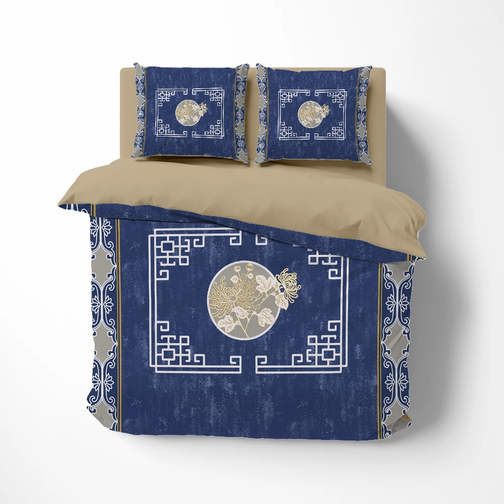 Customizable size Bedding set euro Single queen king bed linen Quilt/Duvet cover set Linens 2bedrooms Bed set for home Blue
Customizable size Bedding set euro Single queen king bed linen Quilt/Duvet cover set Linens 2bedrooms Bed set for home Blue