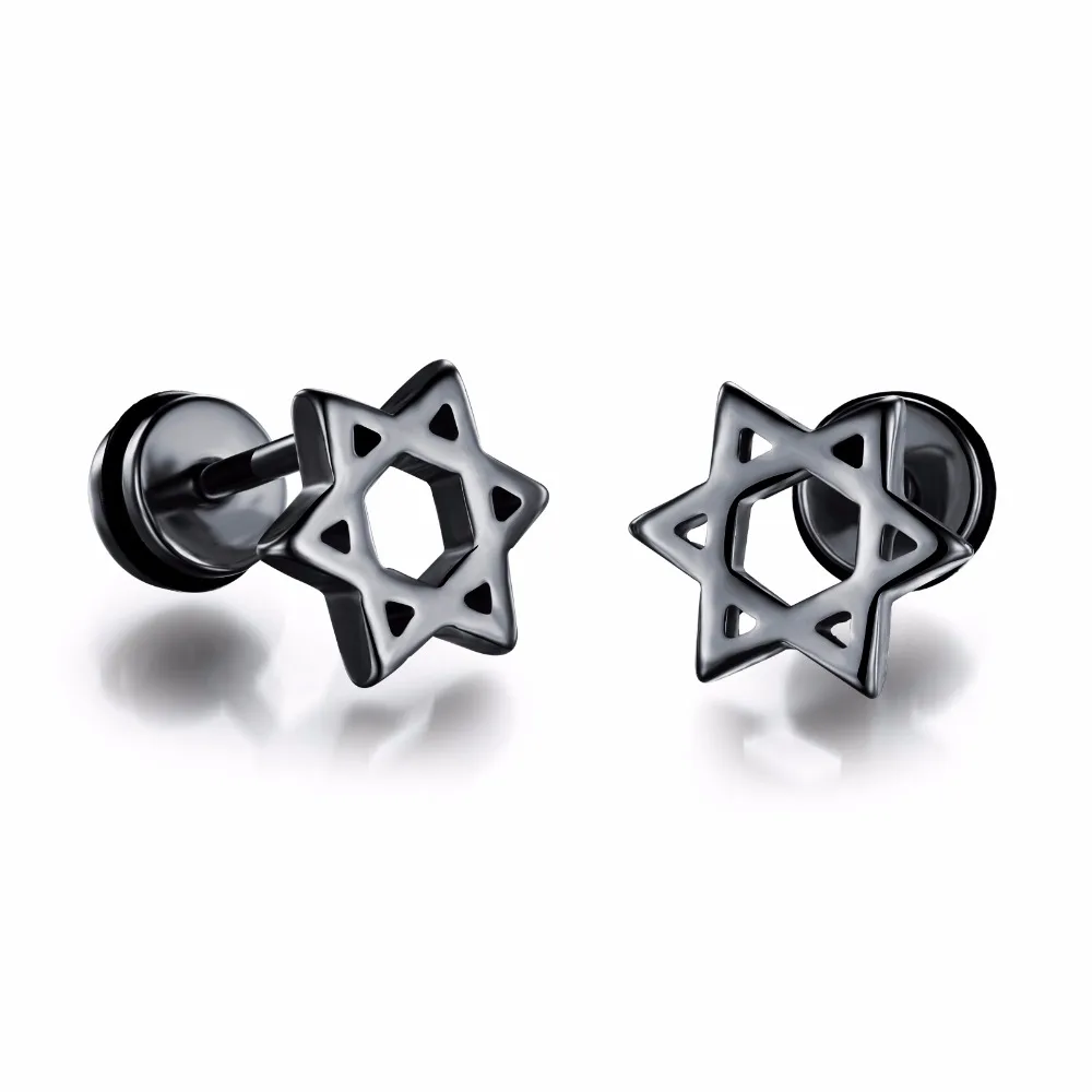 DARHSEN Brand Fashion Jewelry Cool Man Men's Statement Stud Earrings Unique Hexagram gift Stainless Steel Anti-allergy
DARHSEN Brand Fashion Jewelry Cool Man Men's Statement Stud Earrings Unique Hexagram gift Stainless Steel Anti-allergy