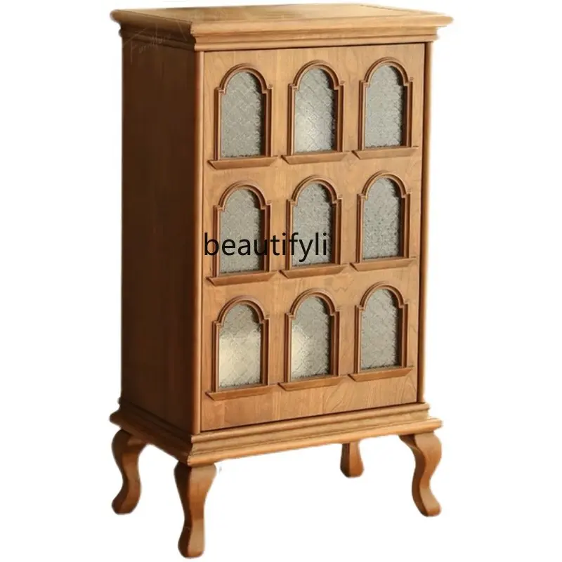 yj French Retro Solid Wood Storage Display Cabinet American Mid-Ancient Entrance Cabinet Sideboard Cabinet
yj French Retro Solid Wood Storage Display Cabinet American Mid-Ancient Entrance Cabinet Sideboard Cabinet