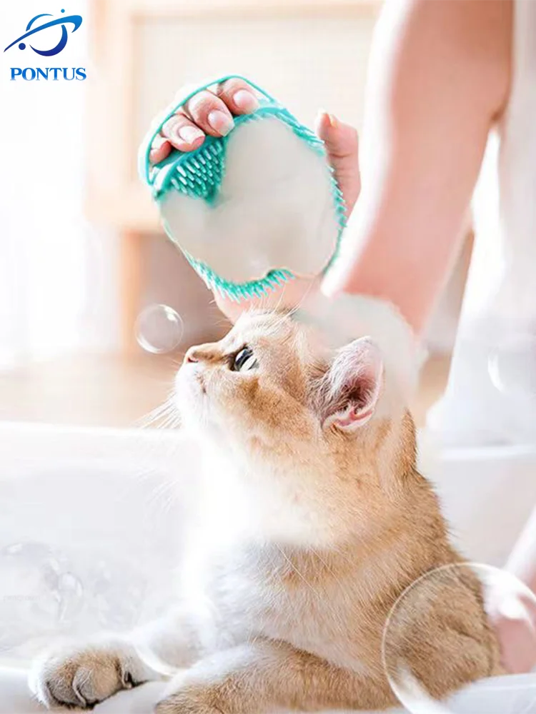 Candy Colors Pet Bath Massage Brush Cat and Dog Shampoo Massage Brush Puppycat Comb Bath Brushes Silicone Comb with Shampoo Box
Candy Colors Pet Bath Massage Brush Cat and Dog Shampoo Massage Brush Puppycat Comb Bath Brushes Silicone Comb with Shampoo Box