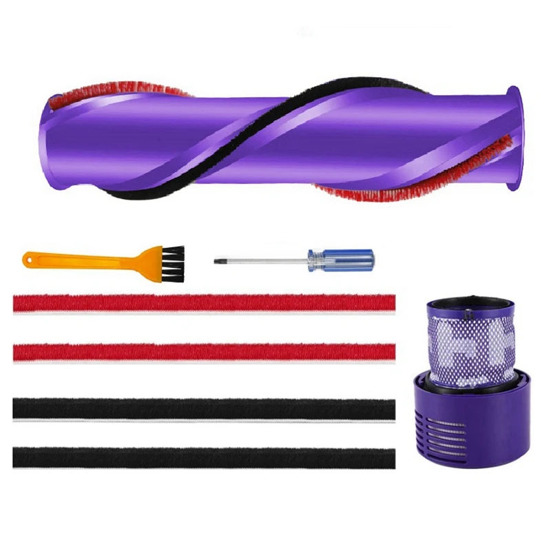 Hepa Post-Filter Roller Brush Soft Plush Strips For Dyson V10 Vacuum Attachments Replacement Spare Parts Cleaner Kit
Hepa Post-Filter Roller Brush Soft Plush Strips For Dyson V10 Vacuum Attachments Replacement Spare Parts Cleaner Kit
