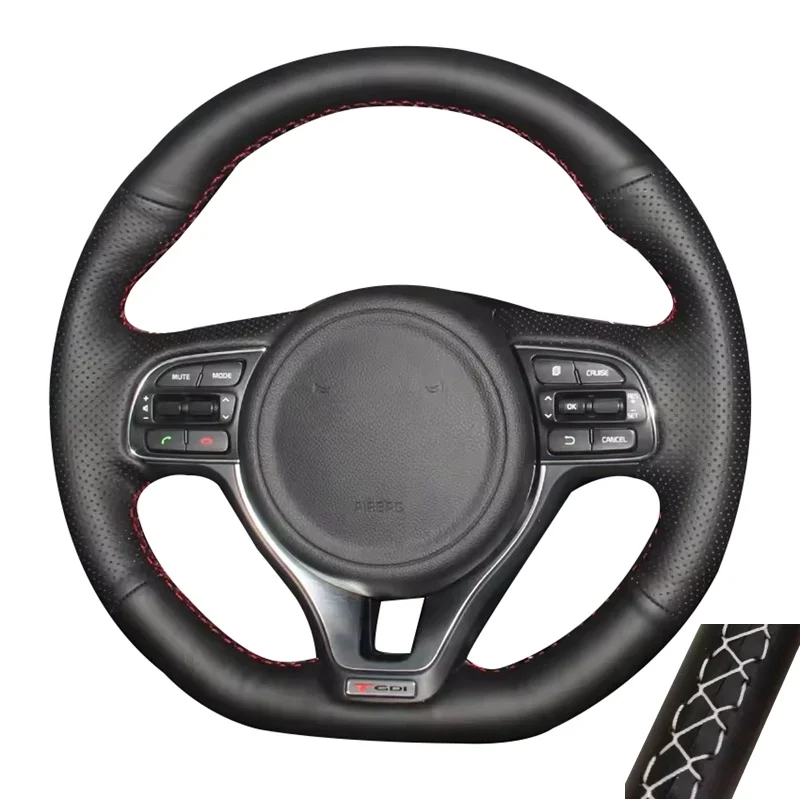 Индивидуальный Противоскользящий Кожаный Чехол На Руль Для Kia Sportage 4 GT-Line Optima 4, Мягкая Кожаная Обертка, 38 См
Индивидуальный Противоскользящий Кожаный Чехол На Руль Для Kia Sportage 4 GT-Line Optima 4, Мягкая Кожаная Обертка, 38 См