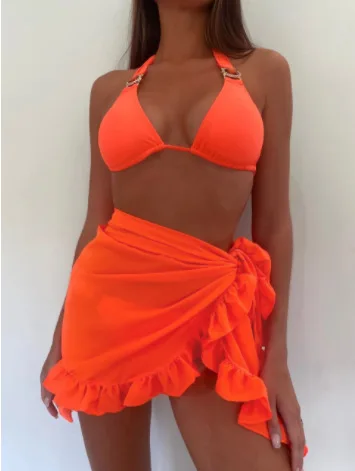 Summer Short Skirt Express European and American Chiffon Solid Color Sun Protection Bikini Ear Edge Beach Skirt Blouse Women
Summer Short Skirt Express European and American Chiffon Solid Color Sun Protection Bikini Ear Edge Beach Skirt Blouse Women