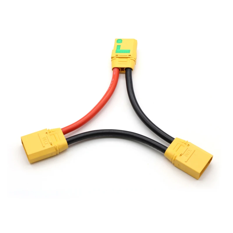 Anti Sparks XT90-S In Series Connector Adapter Wire Battery Harness XT90 Series Cable 10AWG 100mm Lead For RC Battery
Anti Sparks XT90-S In Series Connector Adapter Wire Battery Harness XT90 Series Cable 10AWG 100mm Lead For RC Battery