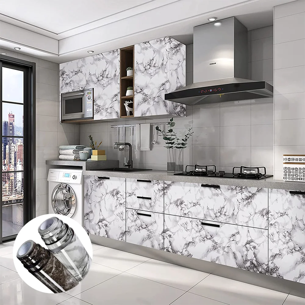 Wall Stickers Wallpaper Waterproof Marble Self Adhesive PVC Film Bathroom Kitchen Cupboard Room Decoration Sticky Paper Decal
Wall Stickers Wallpaper Waterproof Marble Self Adhesive PVC Film Bathroom Kitchen Cupboard Room Decoration Sticky Paper Decal