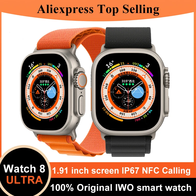 2022 Smart Watch 8 Ultra Series 8 NFC 1.91 HD Screen Smartwatch Men Women Bluetooth Call Wireless Charging IP68 Waterproof Gifts 
2022 Smart Watch 8 Ultra Series 8 NFC 1.91 HD Screen Smartwatch Men Women Bluetooth Call Wireless Charging IP68 Waterproof Gifts