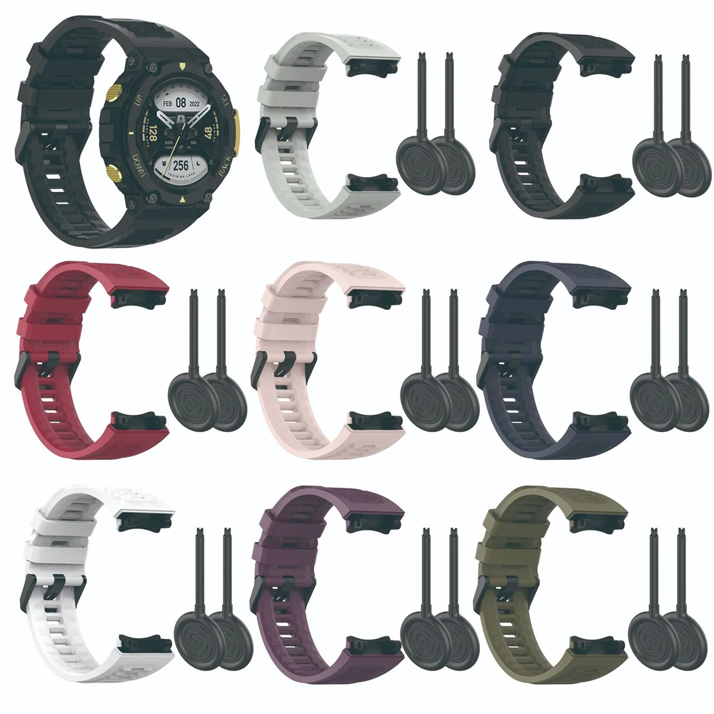 Official Design Silicone Strap For Huami Amazfit T-Rex 2 Smart Watch Band Replace Belts For Xiaomi Amazfit TRex T Rex 2 Correa
Official Design Silicone Strap For Huami Amazfit T-Rex 2 Smart Watch Band Replace Belts For Xiaomi Amazfit TRex T Rex 2 Correa