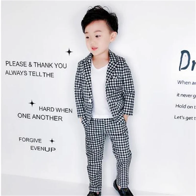 Formal lattice Children clothes baby Boys Suits Blazer set fashion kids Suit clothes For Wedding Boys Clothes Blazer+Pants
Formal lattice Children clothes baby Boys Suits Blazer set fashion kids Suit clothes For Wedding Boys Clothes Blazer+Pants