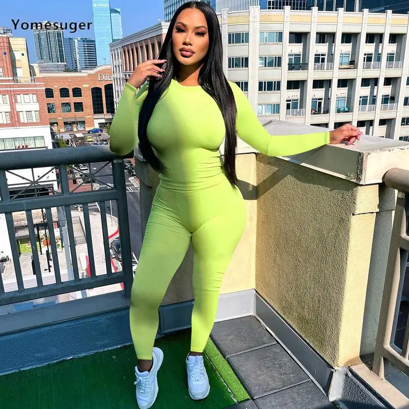Yomesuger Casual Solid 2 Piece Set Women Concise O-Neck Long Sleeve Tops+Patchwork Leggings Suits Fall 2023 Fitness Tracksuits
Yomesuger Casual Solid 2 Piece Set Women Concise O-Neck Long Sleeve Tops+Patchwork Leggings Suits Fall 2023 Fitness Tracksuits