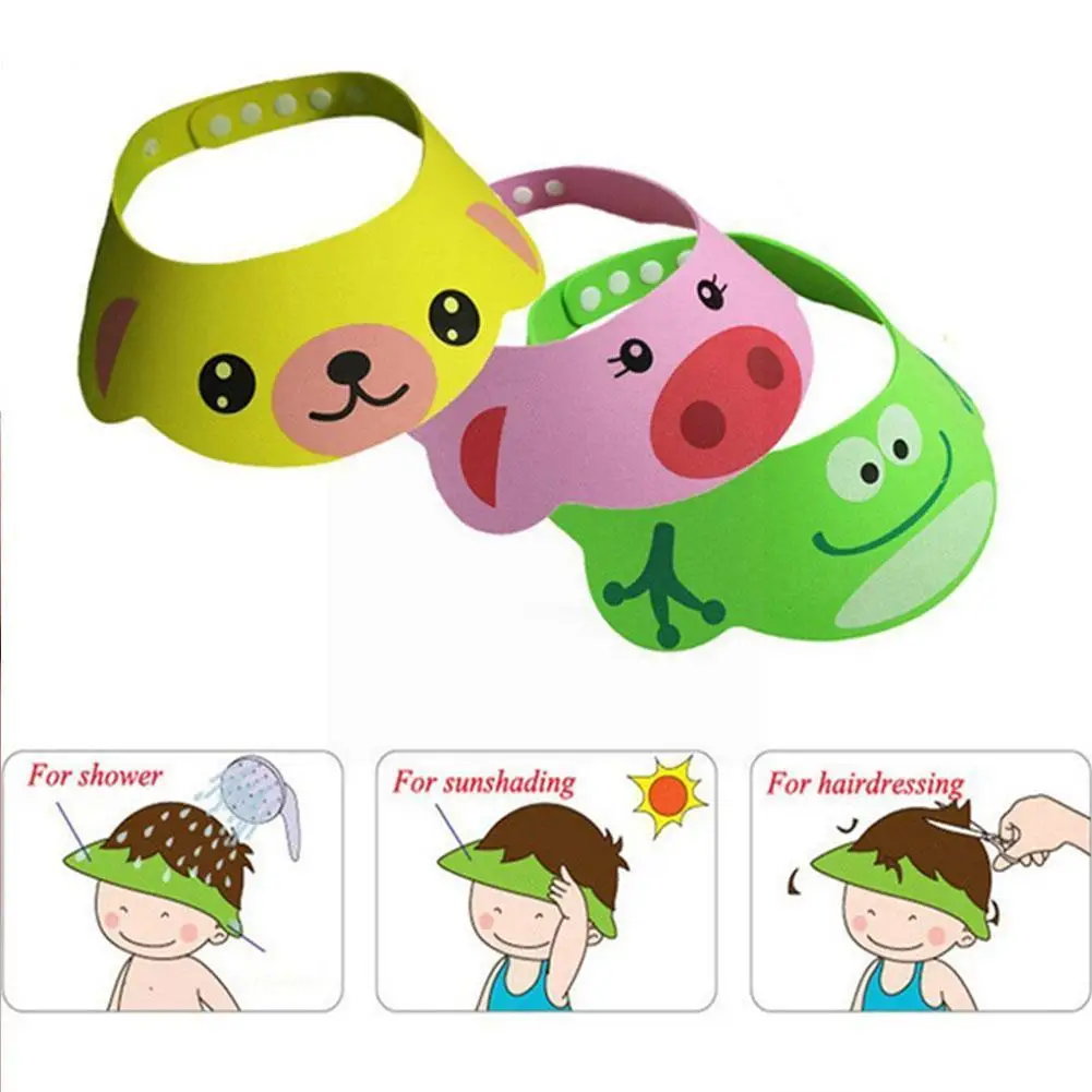 3 Color Baby Shower Cap Adjustable Hair Wash Hat For Kids Ear Protection Safe Children Shampoo Bathing Shower Protect Head F2F7
3 Color Baby Shower Cap Adjustable Hair Wash Hat For Kids Ear Protection Safe Children Shampoo Bathing Shower Protect Head F2F7