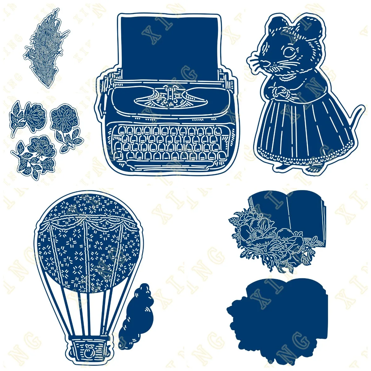 New Hot Mouse Typewritter Flowers Metal Cutting Dies Scrapbook Diary Decoration Embossing Template Diy Greeting Card Handmade
New Hot Mouse Typewritter Flowers Metal Cutting Dies Scrapbook Diary Decoration Embossing Template Diy Greeting Card Handmade