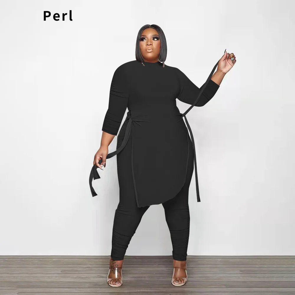Perl New Autumn Solid Color Fabric High Quality Cropped Sleeve Suit Plus Size Summer Clothing Family Matching Outfits for Women
Perl New Autumn Solid Color Fabric High Quality Cropped Sleeve Suit Plus Size Summer Clothing Family Matching Outfits for Women