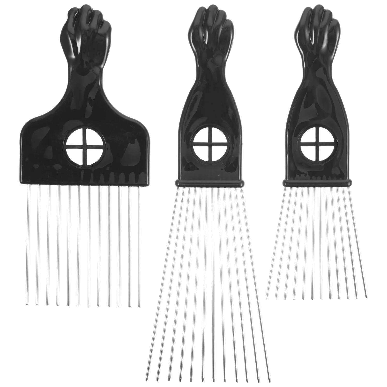 3 Pcs Hair Comb Mens Combs Fluffing Lifting Oil Wide Parting Metal Afro Pick Stainless Steel Pintail Man Teasing
3 Pcs Hair Comb Mens Combs Fluffing Lifting Oil Wide Parting Metal Afro Pick Stainless Steel Pintail Man Teasing