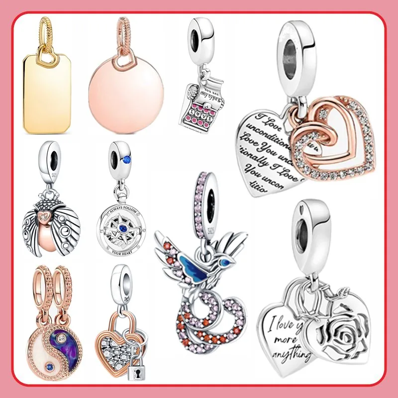 Suitable For Original Women's Bracelet Necklace 925 Sterling Silver Phoenix Yin Yang Pisces Fate Compass Charm Woman Diy Jewelry
Suitable For Original Women's Bracelet Necklace 925 Sterling Silver Phoenix Yin Yang Pisces Fate Compass Charm Woman Diy Jewelry