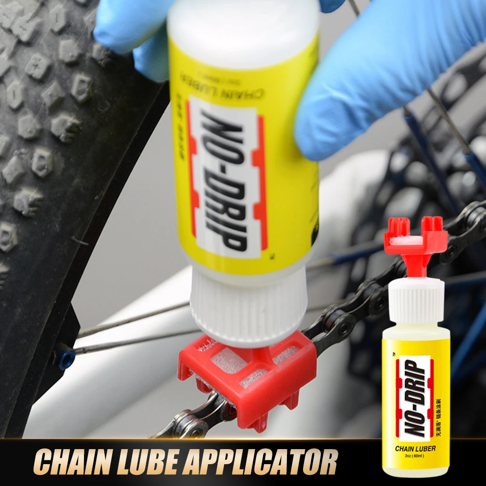 60ml Professional Bicycle Chain Luber Lubricate Oil Container No Drip Easy Bike Chain Lube Bottle Maintenance MTB Road Bike Tool
60ml Professional Bicycle Chain Luber Lubricate Oil Container No Drip Easy Bike Chain Lube Bottle Maintenance MTB Road Bike Tool