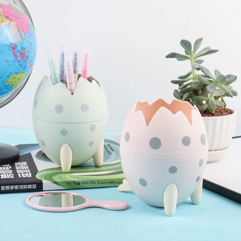 Dinosaur Egg Pen Holder Simple Desktop Storage Box Office Multifunctional Ornament Brush Stationery Makeup Brush Storage Bucket
Dinosaur Egg Pen Holder Simple Desktop Storage Box Office Multifunctional Ornament Brush Stationery Makeup Brush Storage Bucket