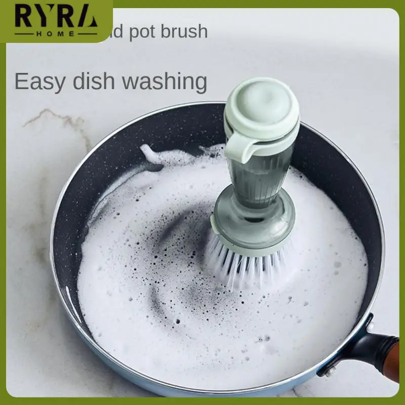 1pcs Efficient Steel Wire Ball Set Automatic Liquid Cleaning Brush Large-capacity Liquid Storage Design Pot Brush 120ml Plastic
1pcs Efficient Steel Wire Ball Set Automatic Liquid Cleaning Brush Large-capacity Liquid Storage Design Pot Brush 120ml Plastic