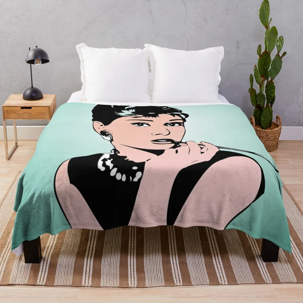 Audrey Hepburn | Pop Art Throw Blanket fur blankets kawaii blanket velvet
Audrey Hepburn | Pop Art Throw Blanket fur blankets kawaii blanket velvet